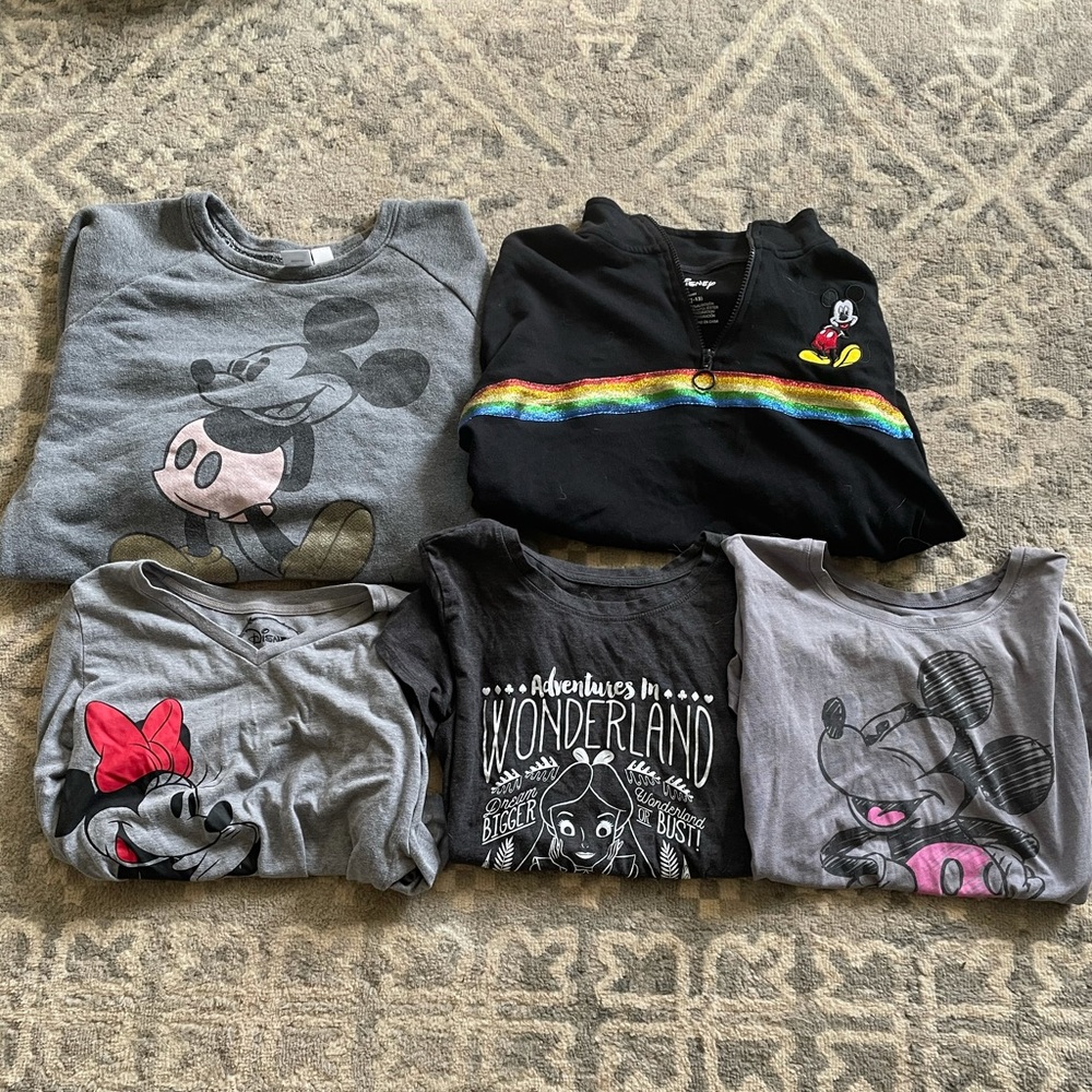 Women’s Disney bundle clothing lot
